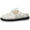 Louis Vuitton Женские закрытые тапочки серого цвета 1AB3PQ