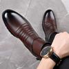 Модные мужские ботинки из натуральной кожи высокого качества из коровьей кожи, модные ботинки-мотоциклы с высоким верхом, мужские деловые повседневные ботинки