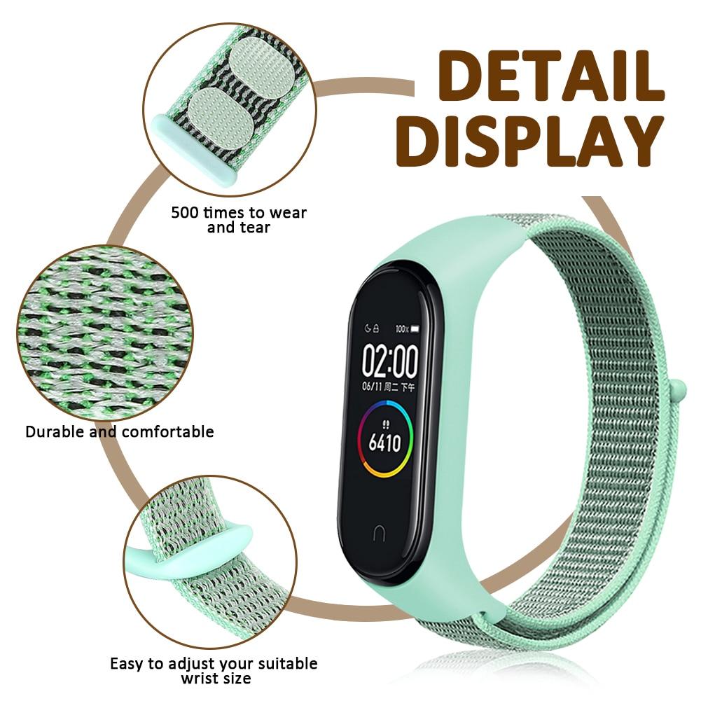 Нейлоновая плетеная петля Solo для Xiaomi Mi Band 5 6, ремешок-браслет, ремень Mi Band 3 Mi Band 4, браслет для Xiaomi Mi Band 6, 5, ремешок для часов