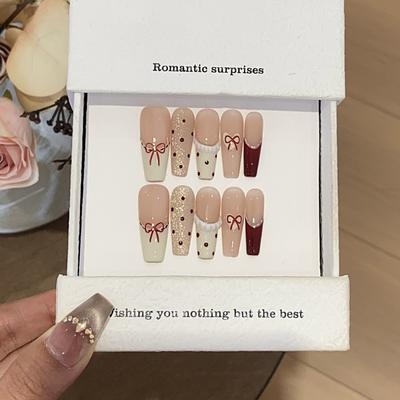 Изготовленный вручную белый французский тонкий сверкающий пятнистый бант красный французский дневник Анны одежда доспехи