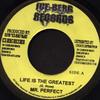 7inch Record PERFECT - Life Is The Greatest NONE Ice-Berg Record Jamaica Reggae, Ska & Dub Used
