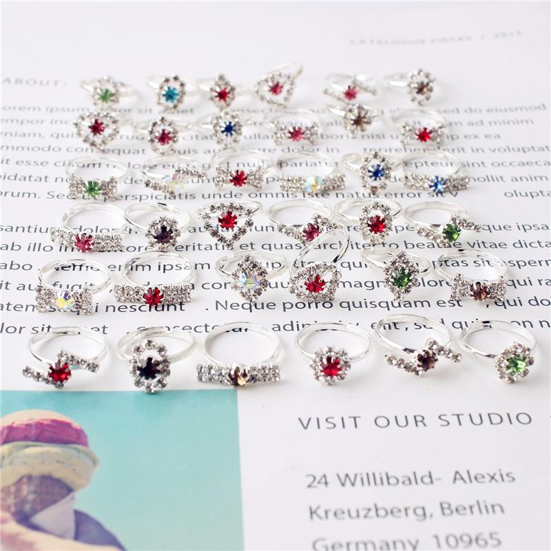 10 шт. мультяшное детское кольцо из смолы, милое цветочное кольцо, матовое кольцо, подарок