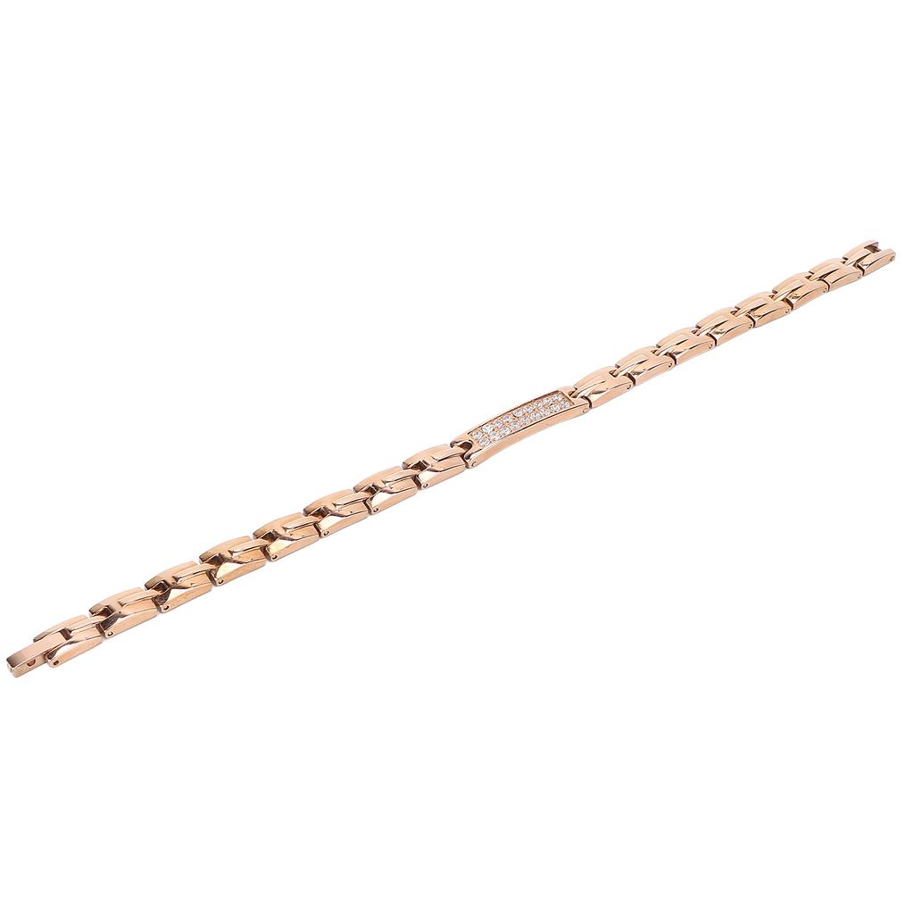 Женский браслет магнитной терапии уменьшает усталость, снижает вес, облегчает боль, браслеты из титановой стали