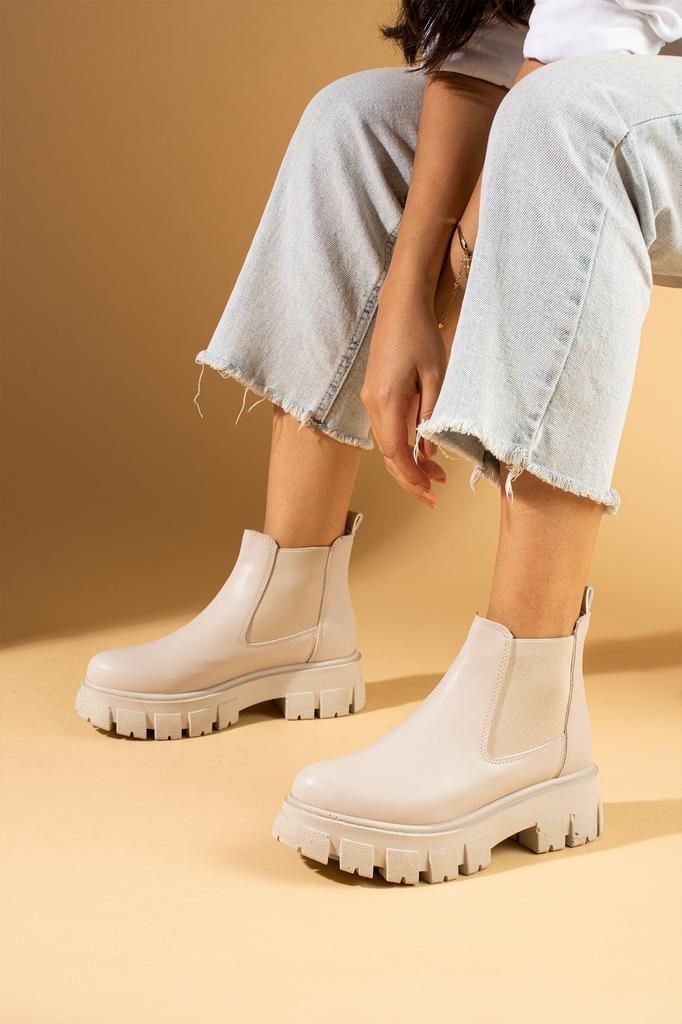 Женские ботинки с удобной эластичной теплой подкладкой и подошвой 59-908-24