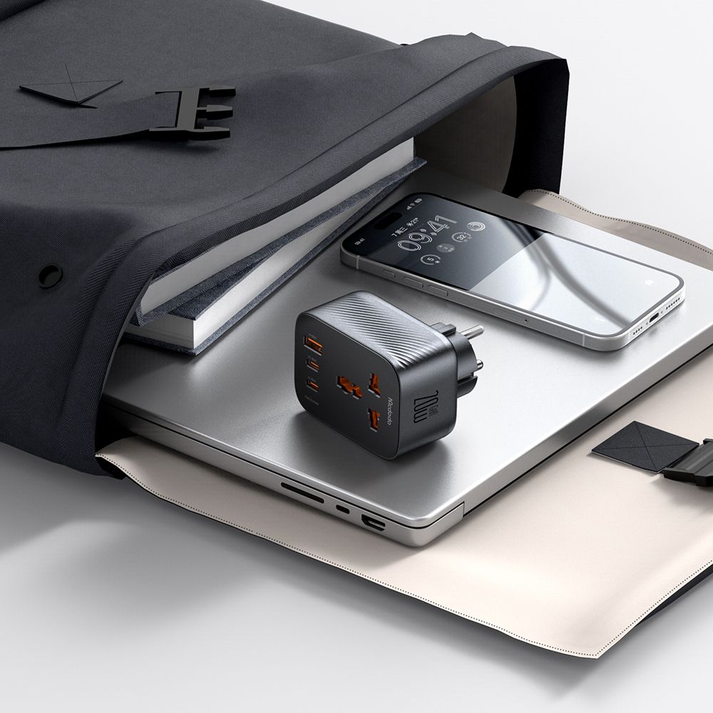 Mcdodo Przejściówka Ładowarka Adapter Podróżny Wtyczka Eu 2 Usb-C 1 Usb-A