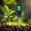 Soil Moisture Meter Soil Temperature Tester Indoor Plants Water Meter Soil Temperature Tester Soil Tester PH Temperature 4-in-1