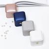 High Quality Square Wedding Pu Earrings Ring Box Jewelry Display Gift Case