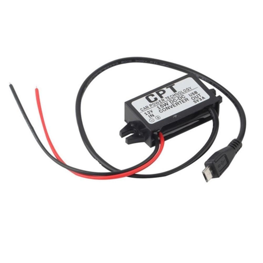 12 В в 5 В 2 А 3 А 10 Вт 15 Вт 24 Вт DC-DC понижающий преобразователь Модуль питания Mini USB Micro USB Male Female Type-C адаптер