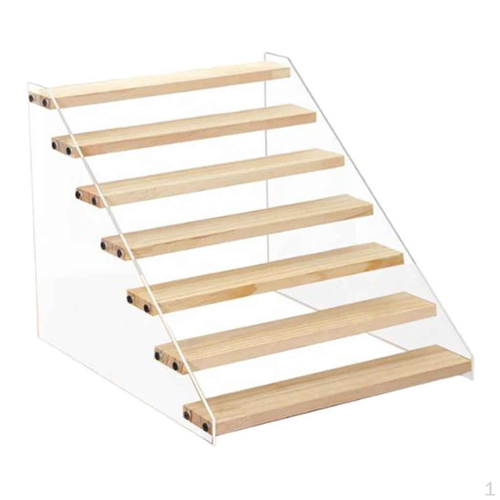 Acrylic Cupcake Display Stand, Collection Organizer Shelf, Desserts Holder, Collections