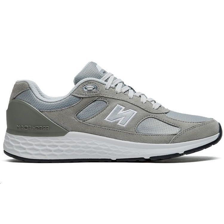 New Balance Nb 1880 Удобные Универсальные Замшевые Низкие Повседневные Кроссовки для Бега Мужские кроссовки Серые MW1880C1