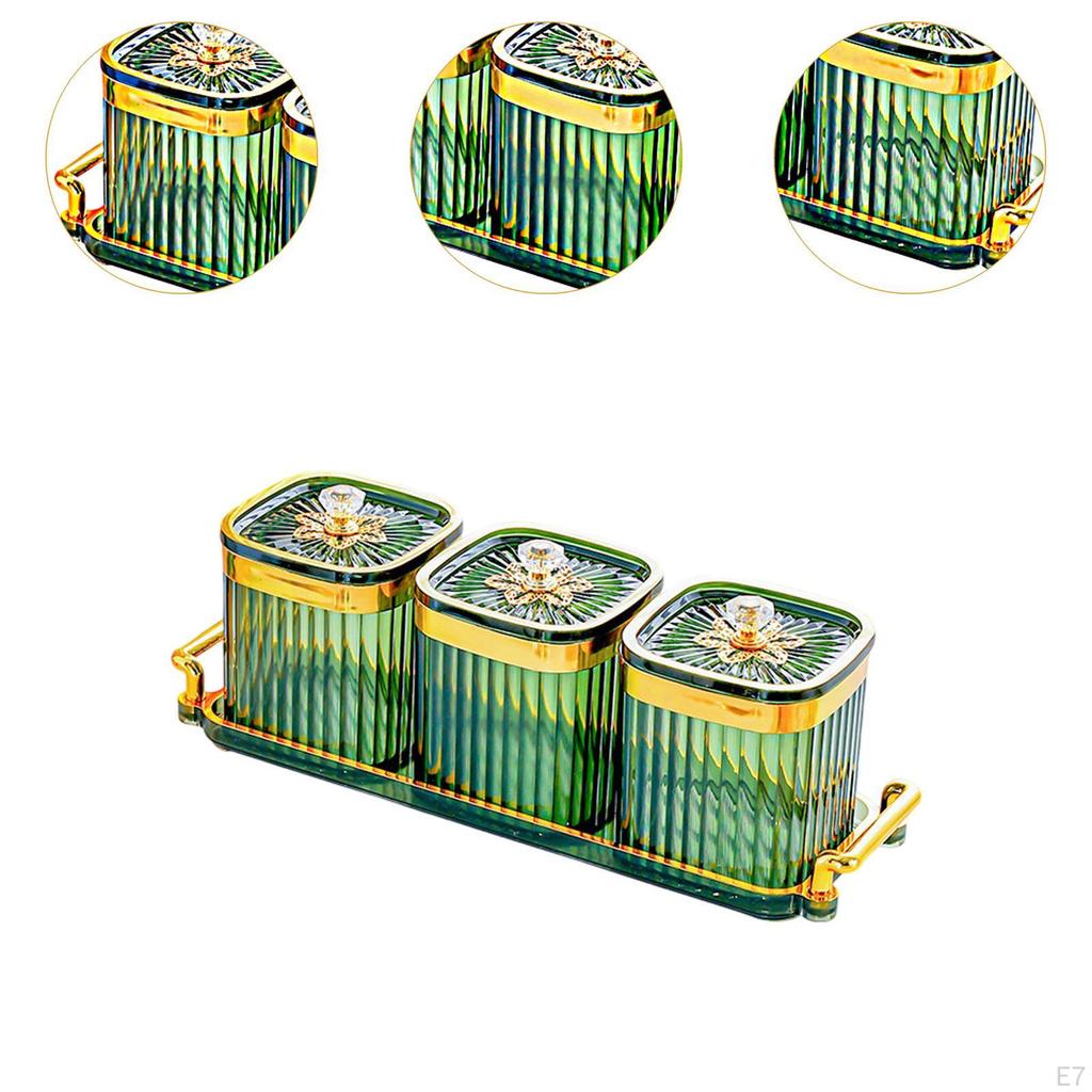 Тарелка для сухофруктов, конфетница с крышкой, коробка для хранения продуктов, банка для закусок