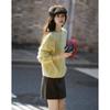 Women's Fluffy Wool Blend Sequin Knit Sweater