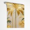 Wallpaper Golden Palms Abstract