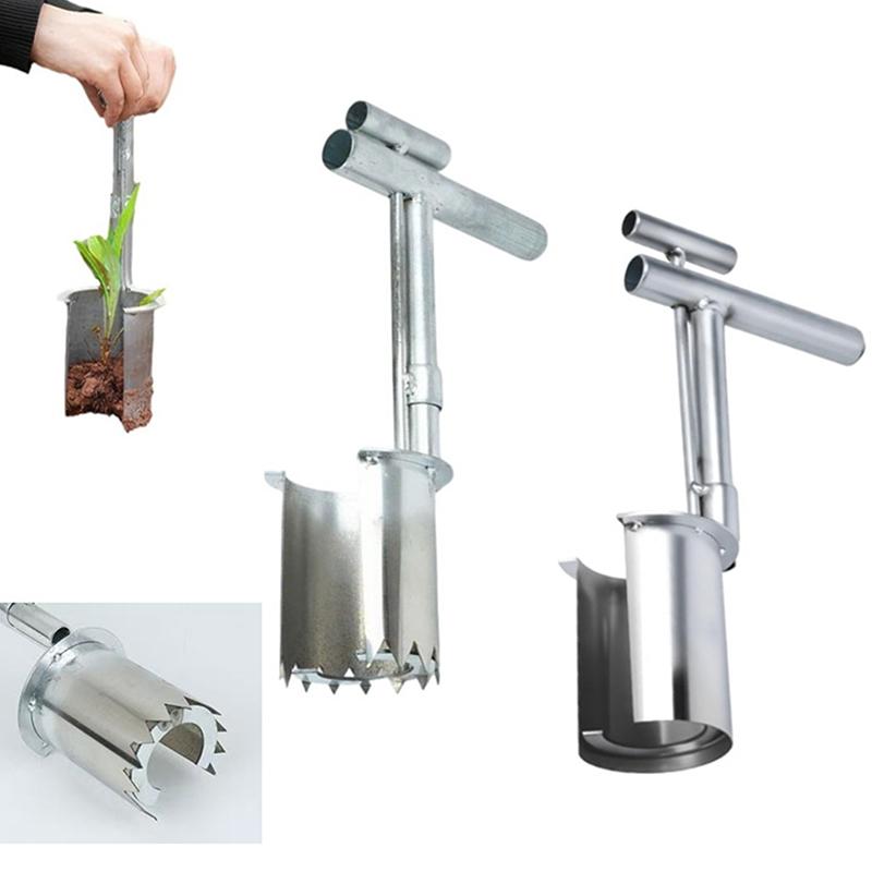 Портативный ручной открытый конец рассадопосадочный аппарат многофункциональный инструмент для рассады луковиц для сельскохозяйственного использования садовый инструмент