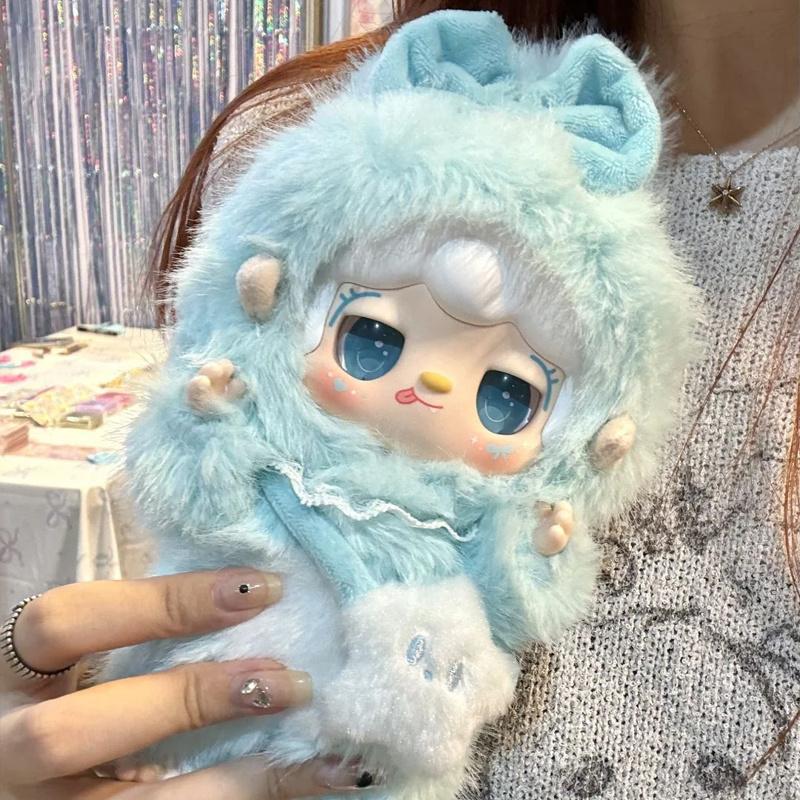 Новая серия Yooki V3 'Теплый кролик' Blind Box Милые виниловые плюшевые фигурки Коллекция Настольное украшение Таинственная коробка Подарки на день рождения для детей