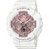 Casio Baby G Baby G Ba 130 7a1jf [металлический циферблат Ba 130 Белый Розовый]