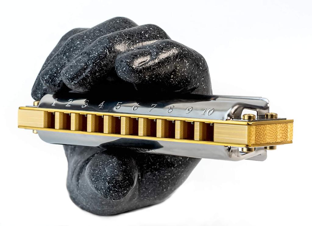 HOHNER MARINE BAND плоская морская губная гармошка с кроссовером на 10 отверстий CROSSOVER/B