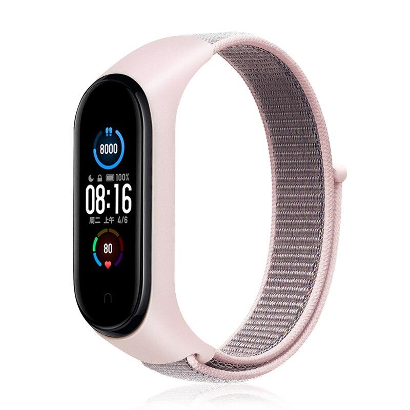 Нейлоновая плетеная петля Solo для Xiaomi Mi Band 5 6, ремешок-браслет, ремень Mi Band 3 Mi Band 4, браслет для Xiaomi Mi Band 6, 5, ремешок для часов
