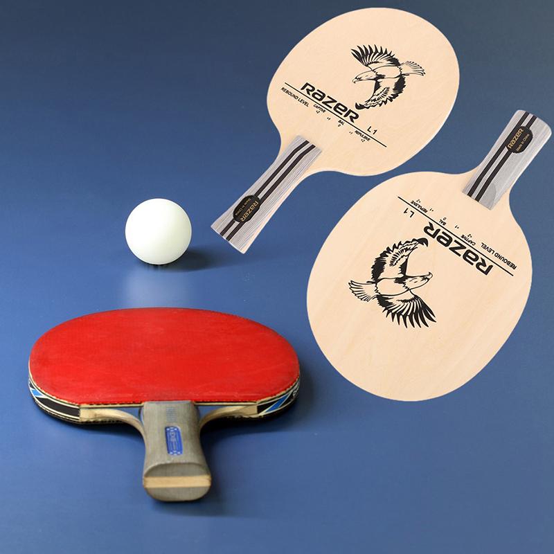 1Pc For L1 Table Tennis Blade Racket (5 Ply Wood ) Ping Pong Bat Paddle For Training Competition Table Tennis Carbon Plate Blade