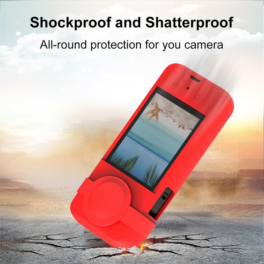 Lightweight Silicone Case For X3 Camera - Easy Installation Protector Cover Non-deformable
