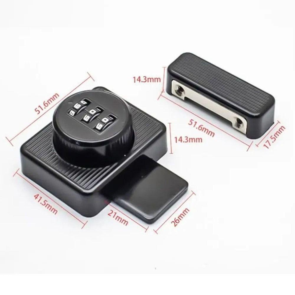 Сейф с паролем для ящика, 3-значный кодовый замок, прочный дверной шкаф с паролем