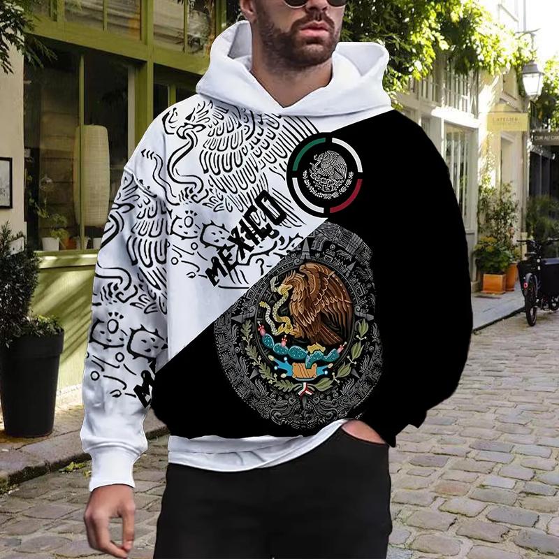 Осенняя новинка 3D Mysterious Chief Printed мужская тонкая толстовка с капюшоном Повседневная, удобная 3D цифровая печать толстовка мужская