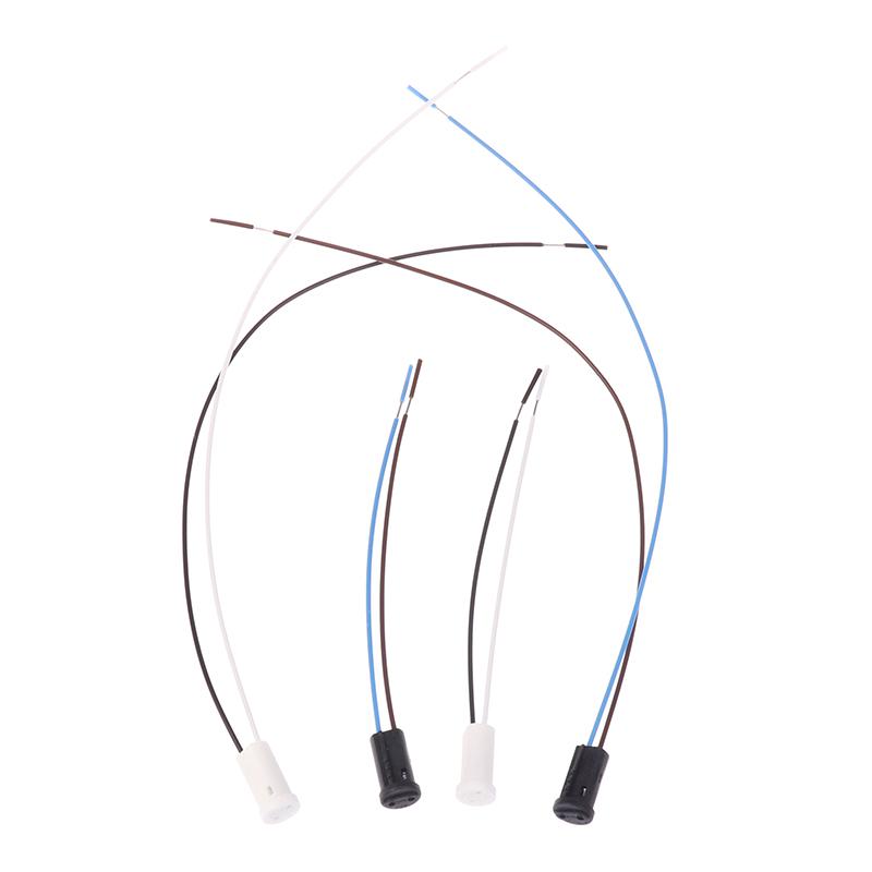 10 шт./лот G4 патрон лампы 10 см/20 см белый/черный G4 патрон лампы для светодиодных головок лампочка галогенная лампочка патрон