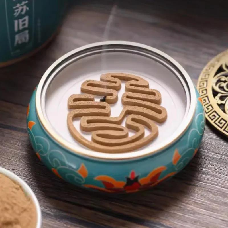 1000 г Натуральный Порошок Благовоний Гусиная Груша Османтус Жасмин Сандаловое Дерево Агиловое Дерево Дом Чайная Комната Печать для Благовоний Материал для Ароматизации