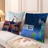 Football Star L-Lionel M-Messi Office Cushion Pillowcase Car Cushion Cover45X45CM Lumbar Pillowcase Sofa Pillowcover