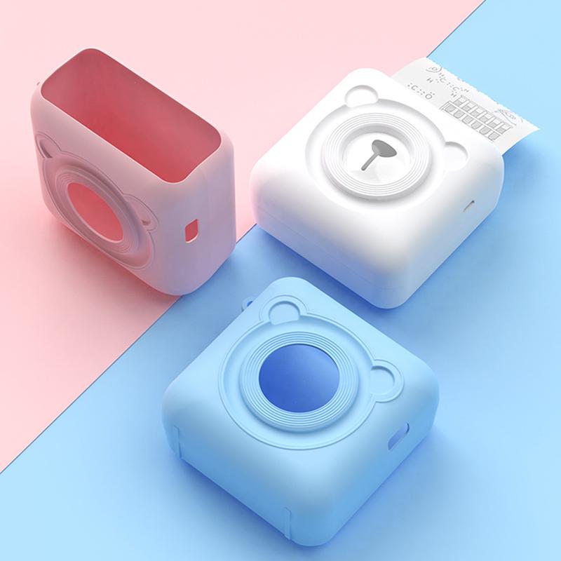 A6 Peripage Портативный Bluetooth Термофотопринтер Бесцветный Принтер Мягкая обложка
