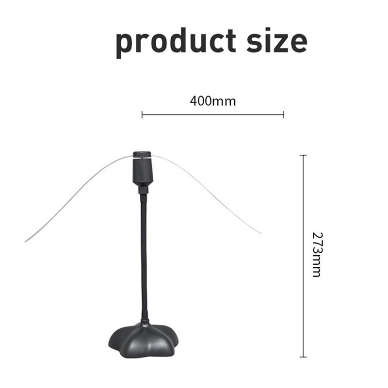 Настольная батарея, вентиляторы от мух, репеллент от мух для уличного стола для пикника, вентилятор