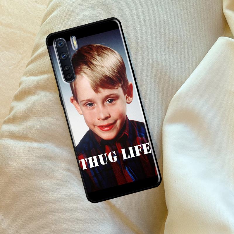 Home Alone Case For Oppo A60 A80 A40 A15 A16 A17 A57 A94 A74 A54 A76 A96 A18 A38 A58 A78 A98 A6 A5 Pro