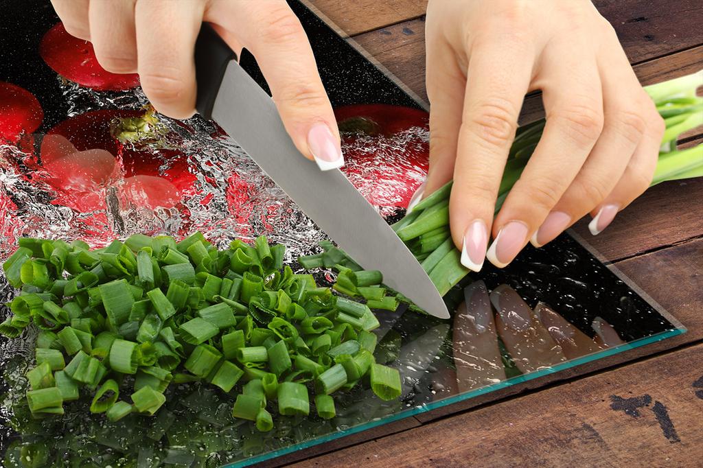 GLASS CUTTING BOARD 45x52 Fruit
