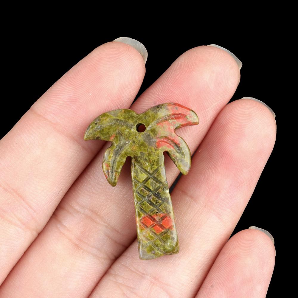 Кулон из розового кварца, натуральный камень, в форме кокоса, небольшой кулон для самостоятельного изготовления ювелирных изделий, сережек, ожерелья, браслета, аксессуаров