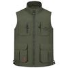Summer Multi Pockets Photography Vest Men Casual Outdoor Sports Waistcoat Sleeveless Jacket Male