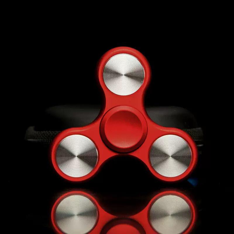 Aluminum Alloy Hand Spinner Edc Heptagonal Electroplate Hybrid Autism Adhd Kid Toy Finger Gyro Metal Bearing Relieve Stress Gift