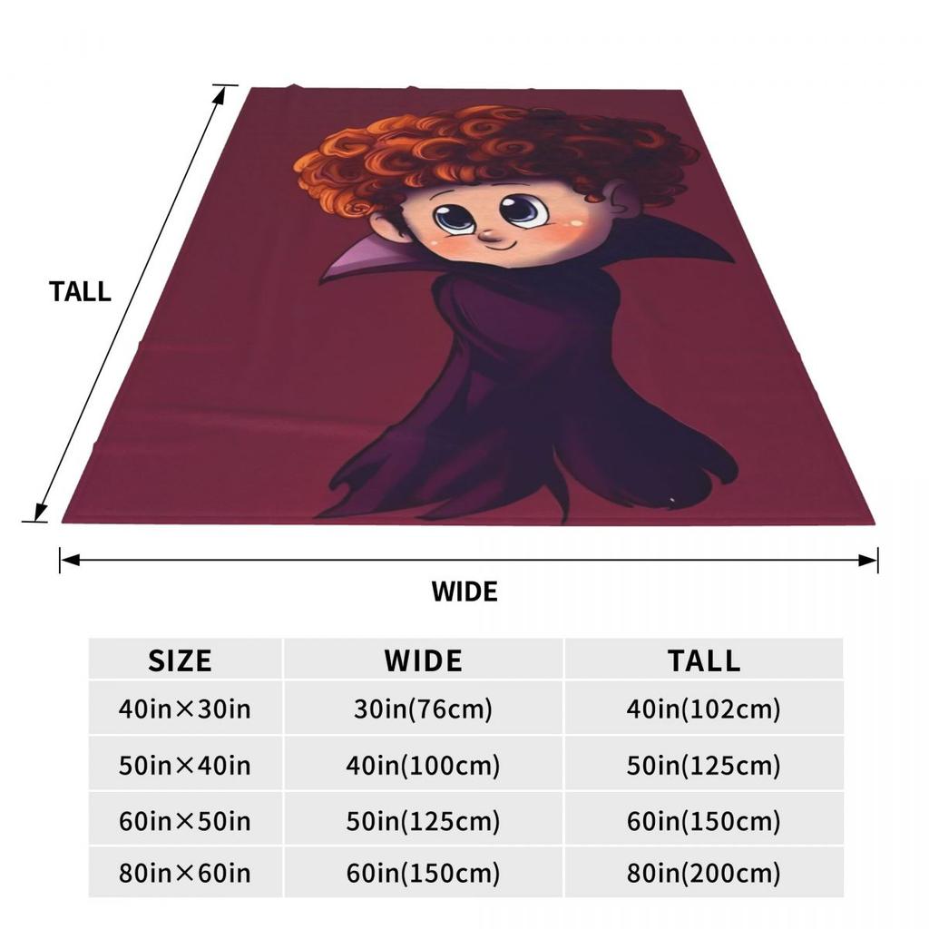 Hotel Transylvania Blanket Quality Super Soft Throw Flannel Blanket Picnic Travel Winter Decorative Home Decor Bedspread