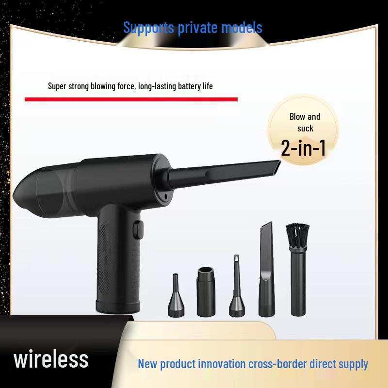High-Power Wireless Car Vacuum and Keyboard Duster