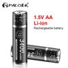 1.5V AA Lithium Li- Ion Battery 3400mWh High Capacity Aa Li-ion Rechargeable Battery For Mp3 Clocks Toy Car Remote Control