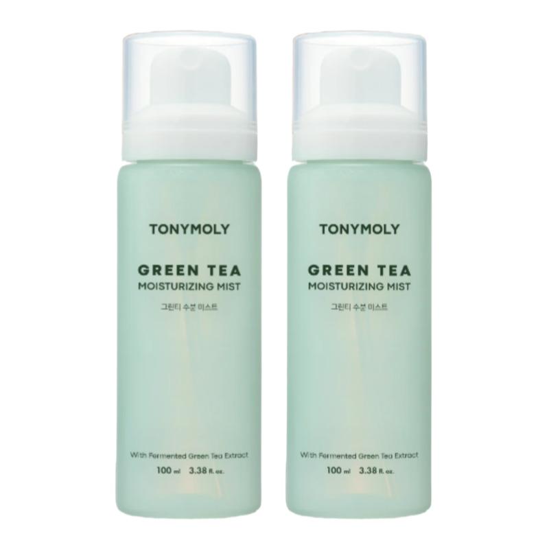 TONYMOLY Green Tea Moisture Mist 100ml × 2