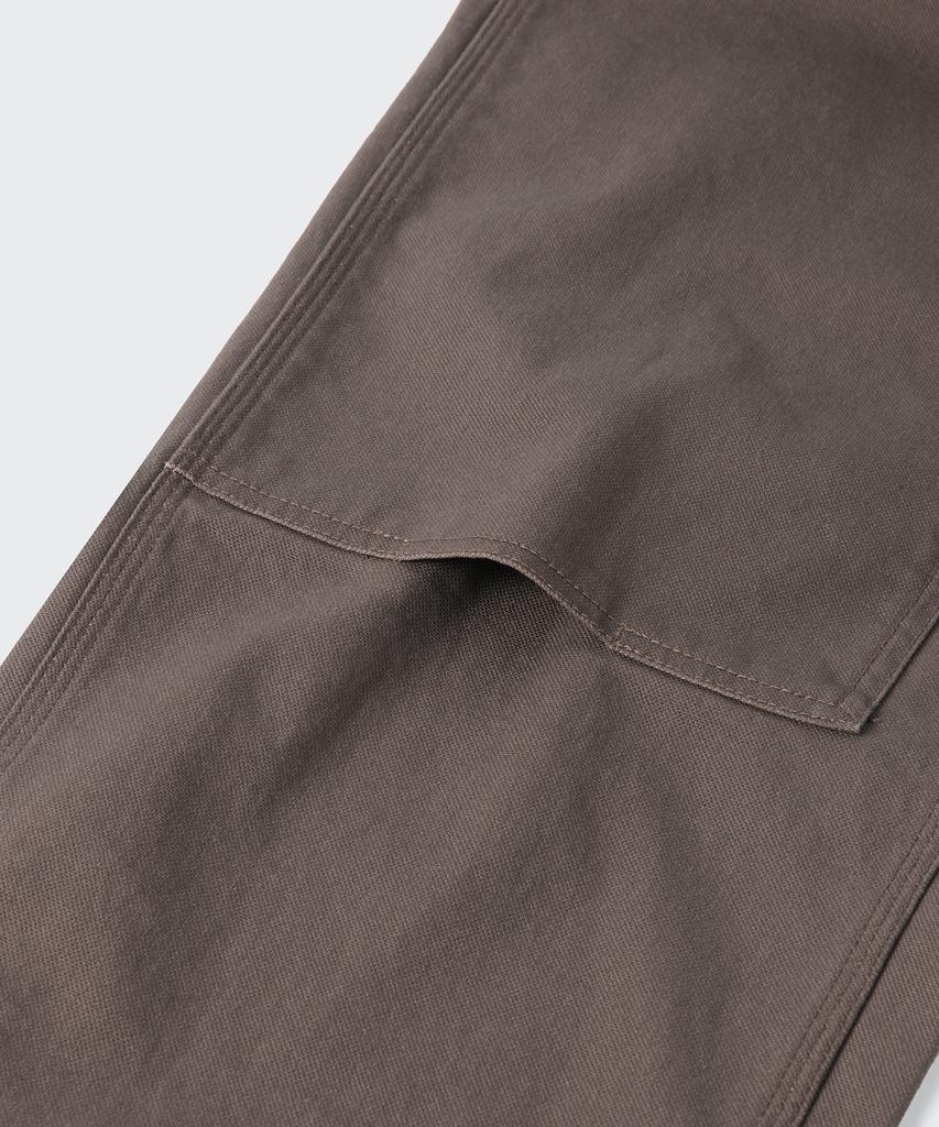 MUSINSA STANDARD Canvas Regular Fit Double Knee Carpenter Pants [Dusty Khaki]