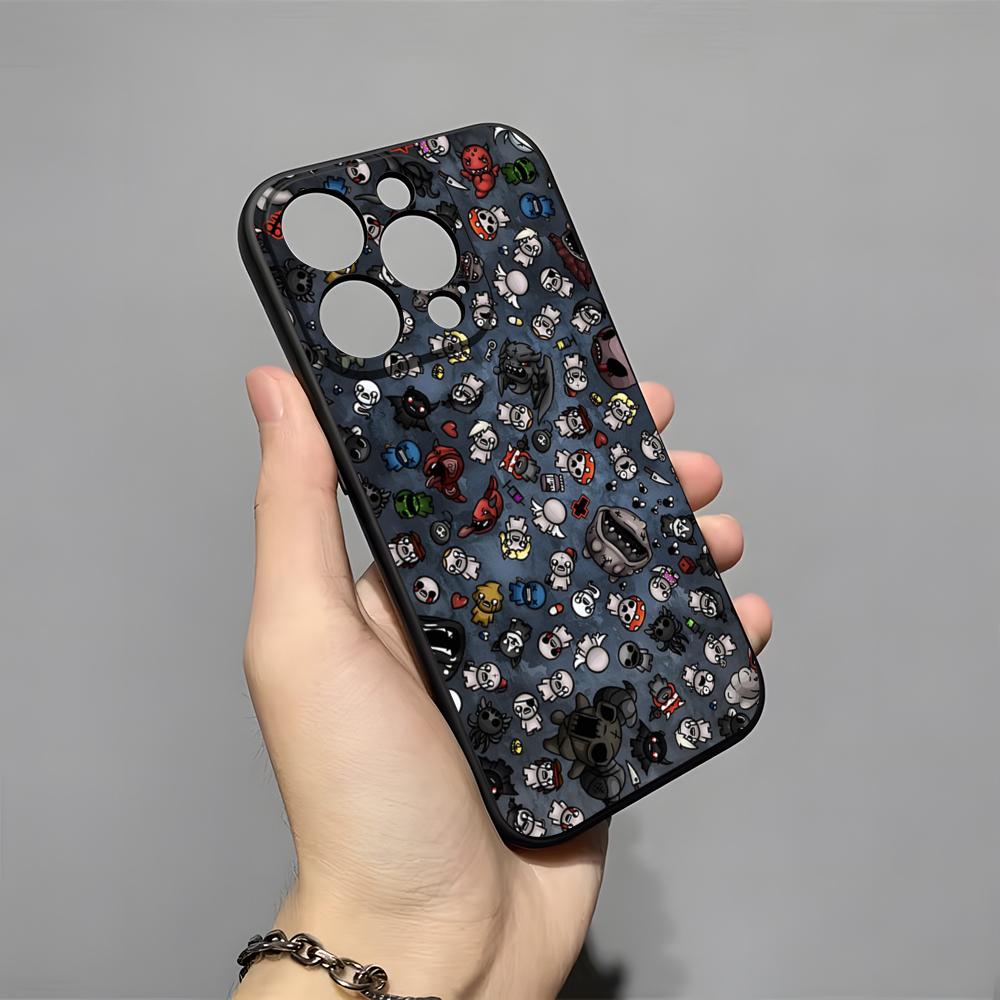Чехол для телефона The Binding Of Isaac для iPhone 17 Pro Max 16 15 14 Pro Max 13 11 X Xs Xr 8 7Plus Силиконовая крышка