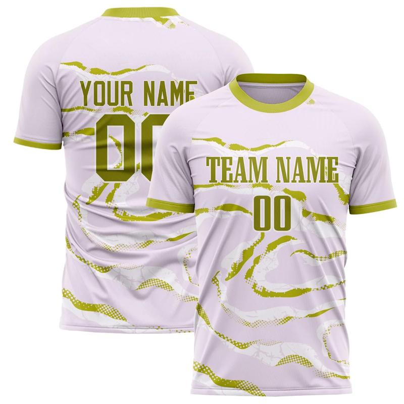 Индивидуальная футболка с названием команды, номером и именем, персонализированная спортивная футболка с круглым вырезом розового цвета, свободная быстросохнущая командная форма