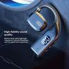 Single Ear Wireless Bluetooth Earpiece IPX4 Sweatproof 360 Sound Long Battery Life Headset for Gym Workout Outdoor