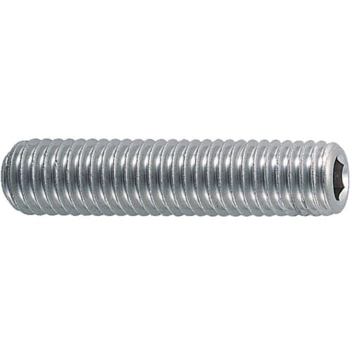 TRUSCO Hexagon Socket Set Screw, Stainless Steel, Recessed Tip, Diameter 4 X Length 10mm, Pack of 50 B45-0410
