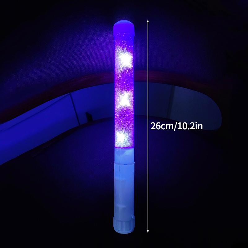 Durable Color Changing Glow Stick Kpop Lightstick Concert Support Stick LED Light Rods Wedding Party Time Halloween Lighting Decor