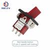 SPDT DPDT Переключатель с фиксацией и возвратом RLS-102 5A 125V 3A 250 AC Мини 3 6-контактный ON-ON ON-OFF-ON Клавишный переключатель Освещение Двигатели