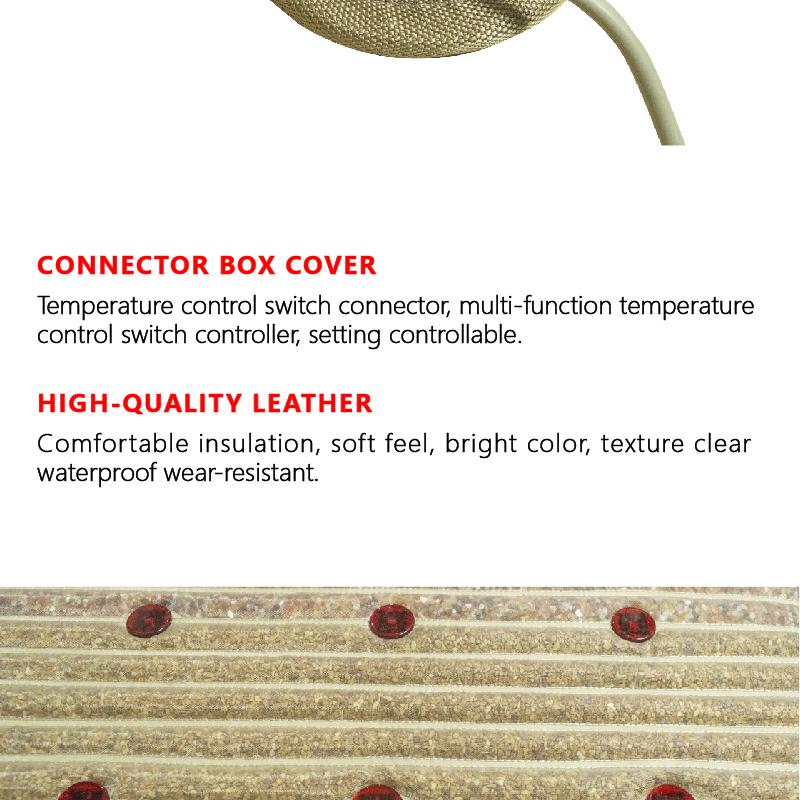 150×50 см инфракрасный магнитный биокристаллический коврик с технологией PEMF - подушка для массажа с фотонами и энергией чакры, грелка