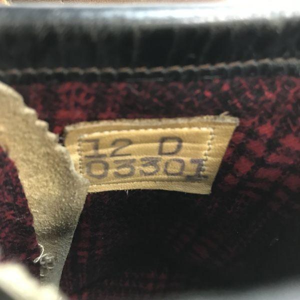 WOLVERINE Кожаные Рабочие Ботинки на Шнуровке Винтажные Размер 12D 29.5-30.0 Коричневые 1000 Миль(ИСПОЛЬЗОВАЛ)