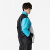 Tennis Wear Active Warmer Jacket Heat Retention Water Repellent 62MEA502 Black X Blue Atoll XS [Mizuno]